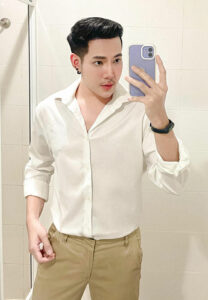 ชัญญ์ธนพัศ-เสื้อเชิ้ตขาว