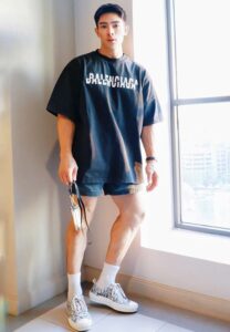 โจ้-กันต์ณพิชญ์-เสื้อยืดสีดำ โจ้-กันต์ณพิชญ์-เสื้อยืดสีดำ