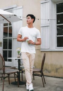 Fluke-Panupong-เสื้อยืดขาว